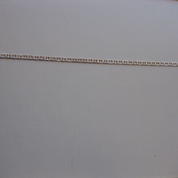 Sterling Silver Anklet-Marine Chain .925 - Picture 2 of 5